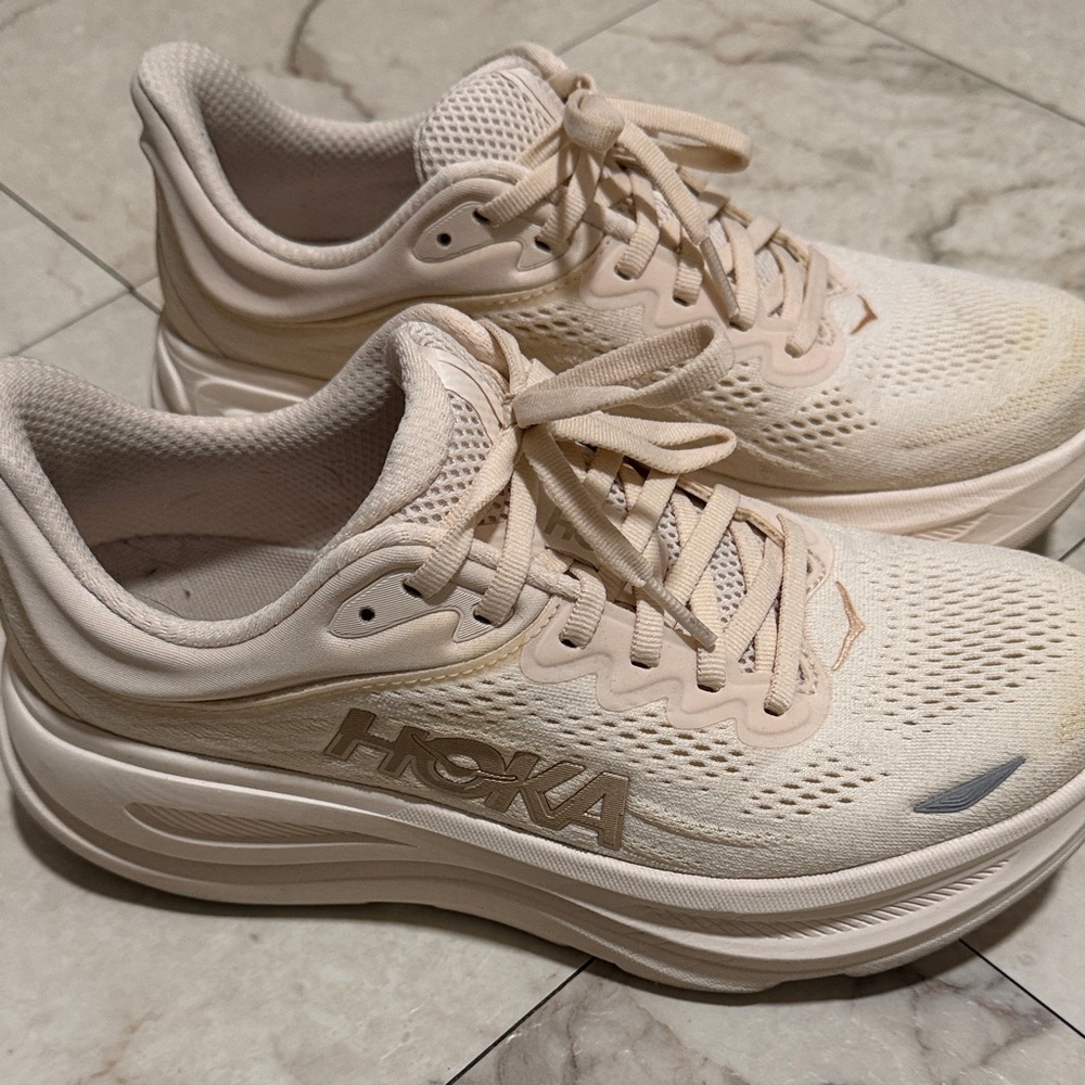 Hoka bondi 9 vanilla shoes - Picture 2 of 6
